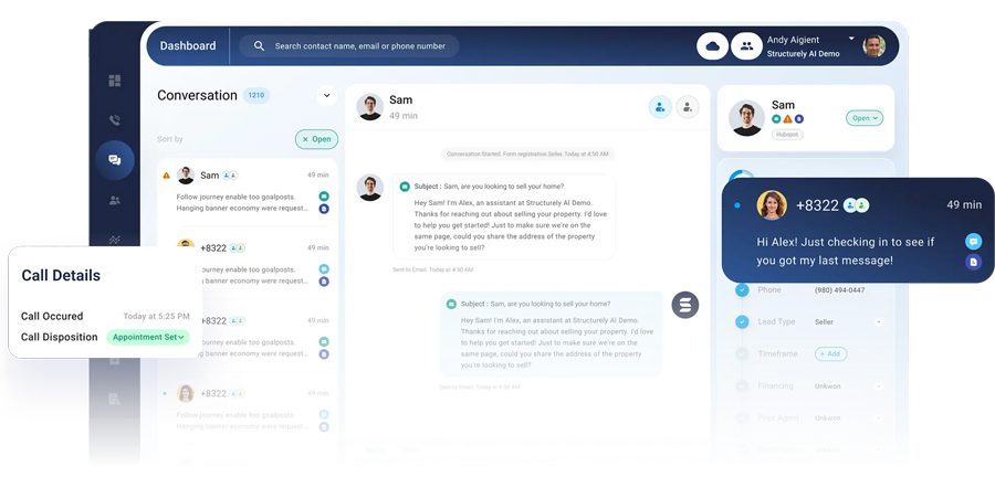 AI Canadian Solutions dashboard